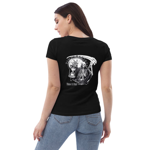 Timeless1974 - Damen-T-Shirt aus Bio-Baumwolle mit Druck