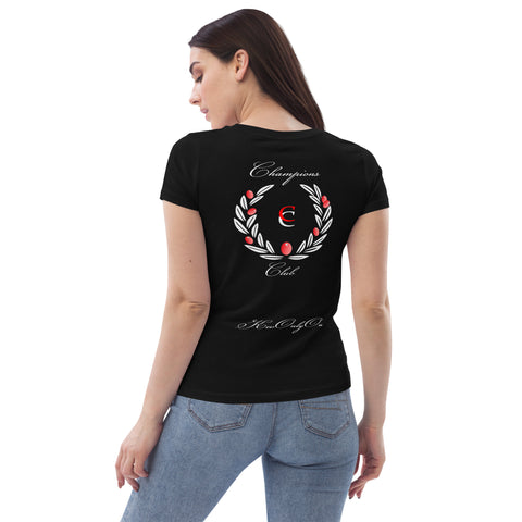 KevOnlyOne1 - Damen-T-Shirt mit Stick und Druck