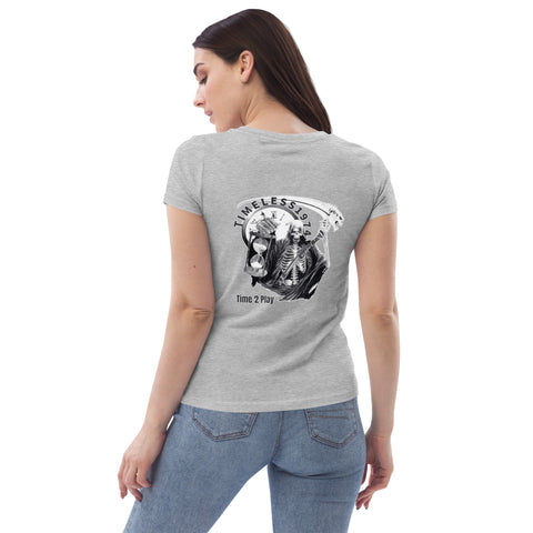 Timeless1974 - Damen-T-Shirt aus Bio-Baumwolle mit Druck