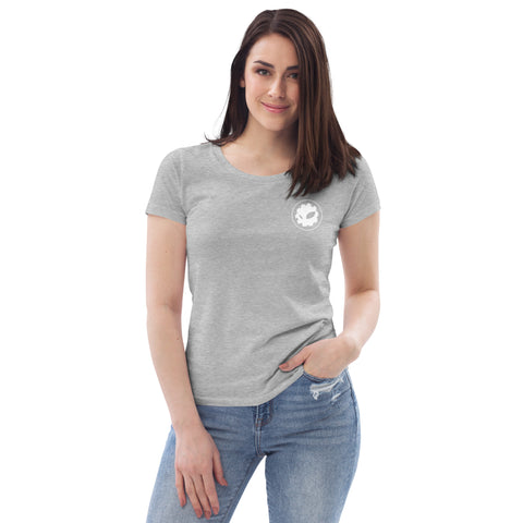 kookooloores - Damen-T-Shirt aus Bio-Baumwolle mit beidseitigem Druck