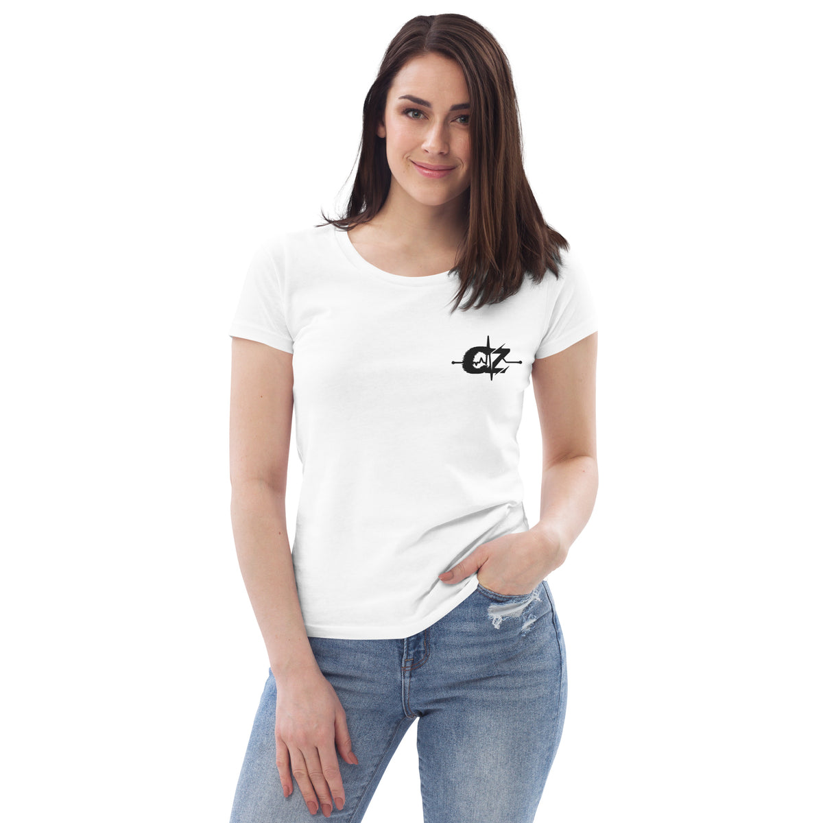 CalvinZockt1 - Damen-T-Shirt mit Stick