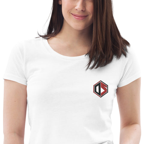 DeinSch1cksal - Damen-T-Shirt aus Bio-Baumwolle mit Stick und Druck