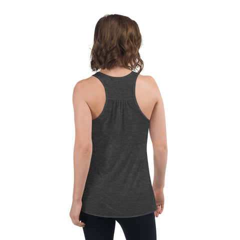 TschiOne - Lässiges Damen-Racerbkack-Tank-Top mit Druck