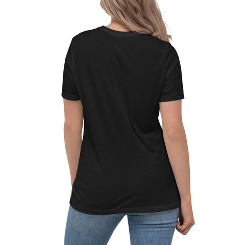 mrandmrslvlup - Lockeres Damen-T-Shirt mit Druck