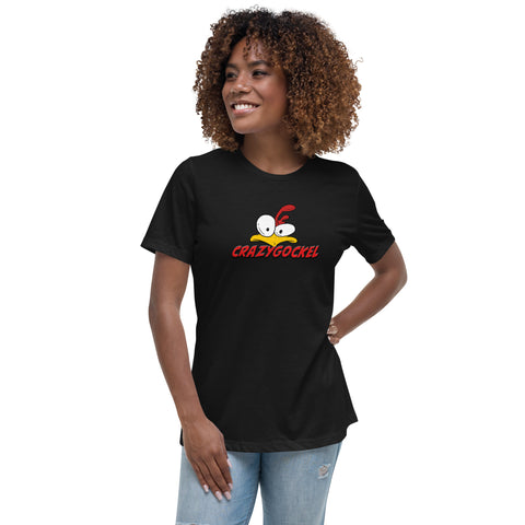 crazymel93 - Lockeres Damen-T-Shirt mit Druck
