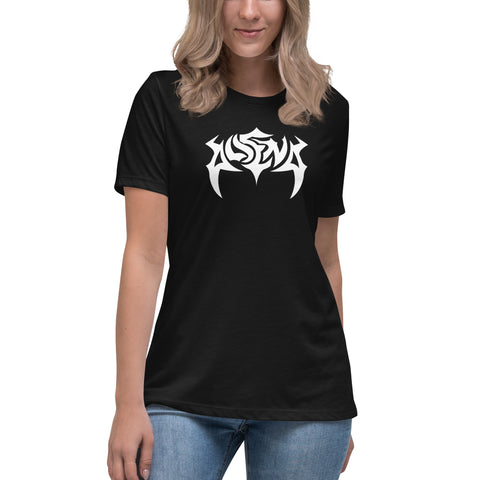 alienaxo - Damen-T-Shirt mit beidseitigem Druck