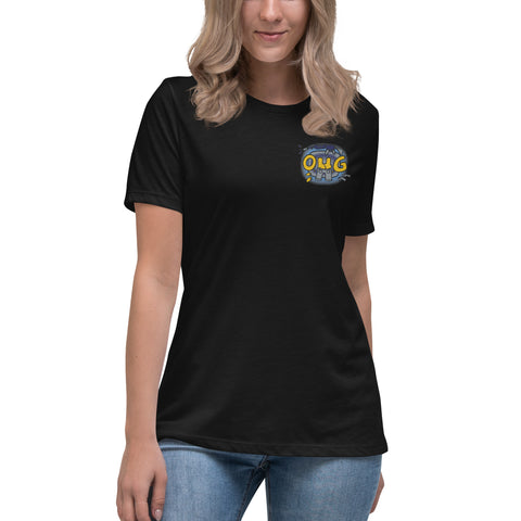 chief_tobi - Lockeres Damen-T-Shirt mit Stick
