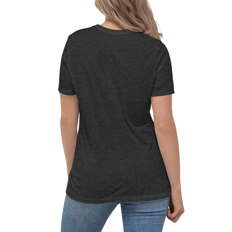 mrandmrslvlup - Lockeres Damen-T-Shirt mit Druck