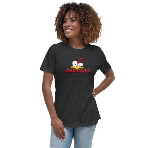 crazymel93 - Lockeres Damen-T-Shirt mit Druck