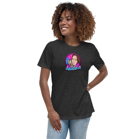 crazymel93 - Lockeres Damen-T-Shirt mit Druck
