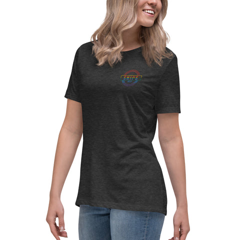 SNIPS1912 - PRIDE Lockeres Damen-T-Shirt mit Stick