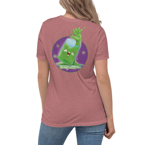 DerSprudelAtom - Damen-T-Shirt mit Druck