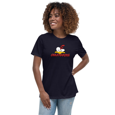 crazymel93 - Lockeres Damen-T-Shirt mit Druck