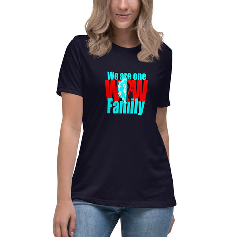 Larryfromspain - Lockeres-Damen-T-Shirt mit Druck