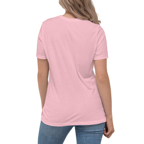 mrandmrslvlup - Lockeres Damen-T-Shirt mit Druck
