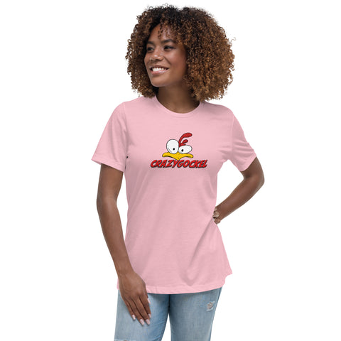 crazymel93 - Lockeres Damen-T-Shirt mit Druck