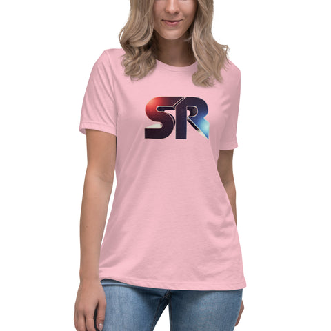 Simonrl9 - Lockeres Damen-T-Shirt mit Druck