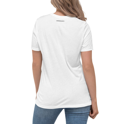 GameNGainTV - Damen-T-Shirt mit beidseitigem Druck