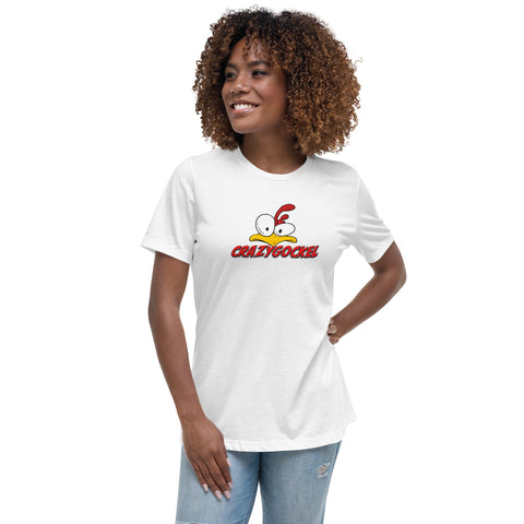 crazymel93 - Lockeres Damen-T-Shirt mit Druck