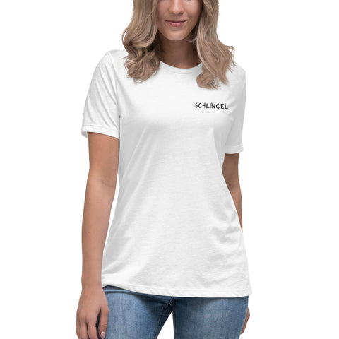 ThomsonGehtNich - Lockeres Damen-T-Shirt mit Stick