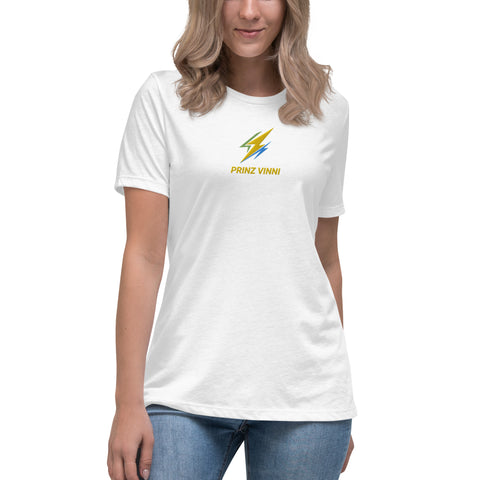 prinzvinni50 - Lockeres Damen-T-Shirt mit Stick