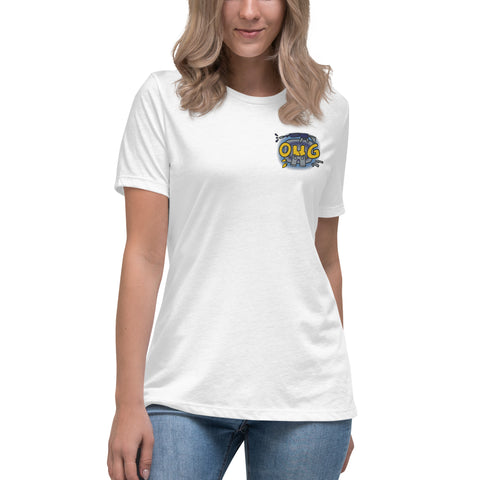 chief_tobi - Lockeres Damen-T-Shirt mit Stick