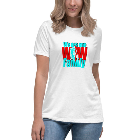 Larryfromspain - Lockeres-Damen-T-Shirt mit Druck