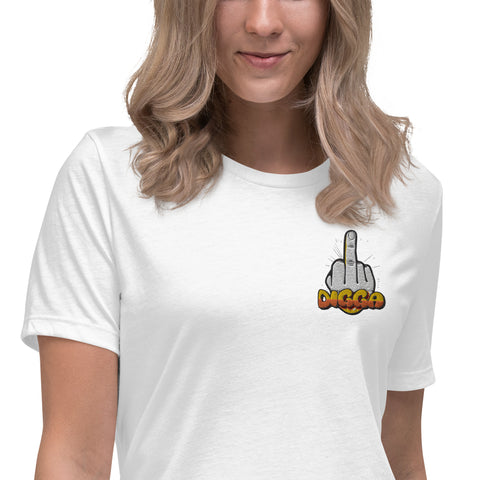 gamerdepptwitch - Damen-T-Shirt mit Stick