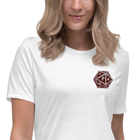 RPG_Desaster - Lockeres-Damen-T-Shirt mit Stick