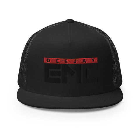 Twitcherlab/DJ-EMC - Trucker-Cap mit schwarzem Stick