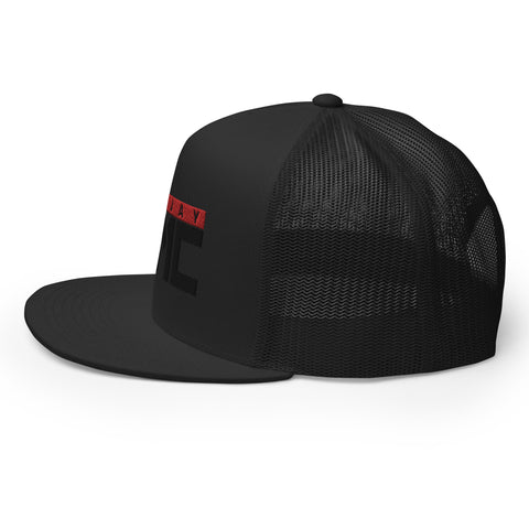 Twitcherlab/DJ-EMC - Trucker-Cap mit schwarzem Stick