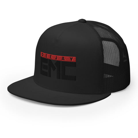 Twitcherlab/DJ-EMC - Trucker-Cap mit schwarzem Stick