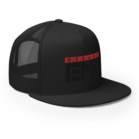 Twitcherlab/DJ-EMC - Trucker-Cap mit schwarzem Stick