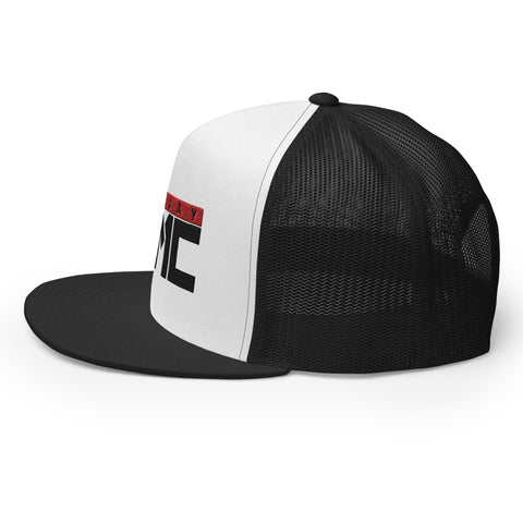Twitcherlab/DJ-EMC - Trucker-Cap mit schwarzem Stick