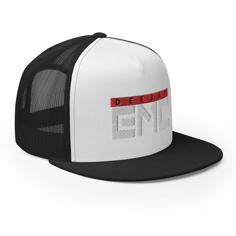 Twitcherlab/DJ-EMC - Trucker-Cap mit weißem Stick