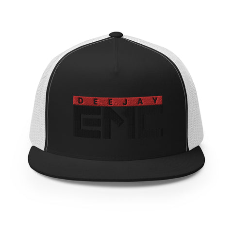 Twitcherlab/DJ-EMC - Trucker-Cap mit schwarzem Stick