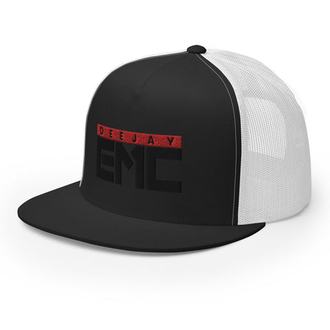 Twitcherlab/DJ-EMC - Trucker-Cap mit schwarzem Stick