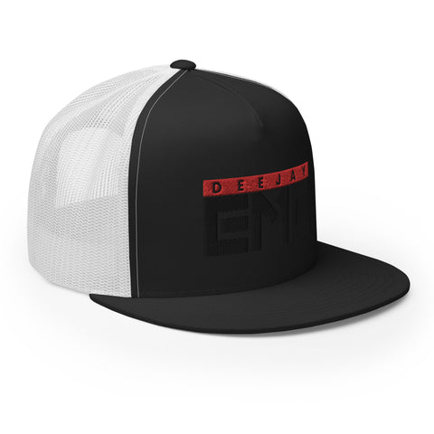 Twitcherlab/DJ-EMC - Trucker-Cap mit schwarzem Stick