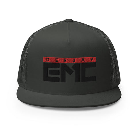Twitcherlab/DJ-EMC - Trucker-Cap mit schwarzem Stick