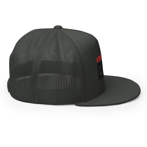 Twitcherlab/DJ-EMC - Trucker-Cap mit schwarzem Stick