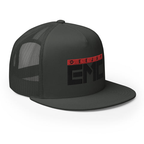 Twitcherlab/DJ-EMC - Trucker-Cap mit schwarzem Stick