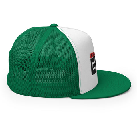 Twitcherlab/DJ-EMC - Trucker-Cap mit schwarzem Stick