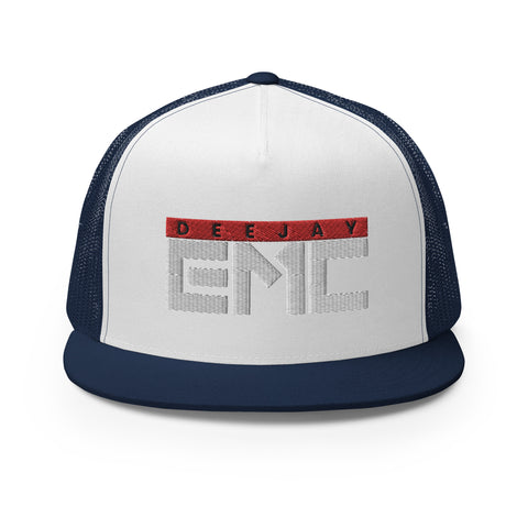 Twitcherlab/DJ-EMC - Trucker-Cap mit weißem Stick