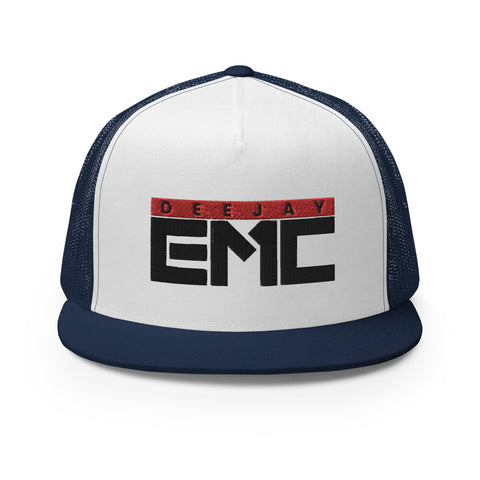 Twitcherlab/DJ-EMC - Trucker-Cap mit schwarzem Stick