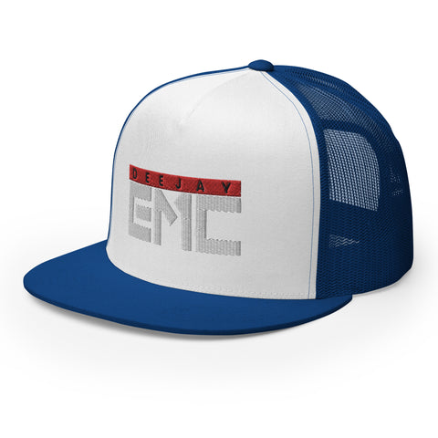 Twitcherlab/DJ-EMC - Trucker-Cap mit weißem Stick