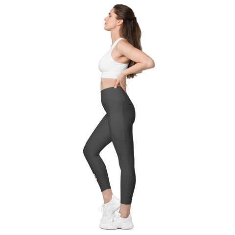 Shannaha92 - Damen-Leggings mit Tasche und Druck