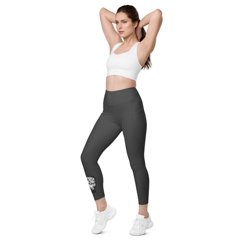Shannaha92 - Damen-Leggings mit Tasche und Druck