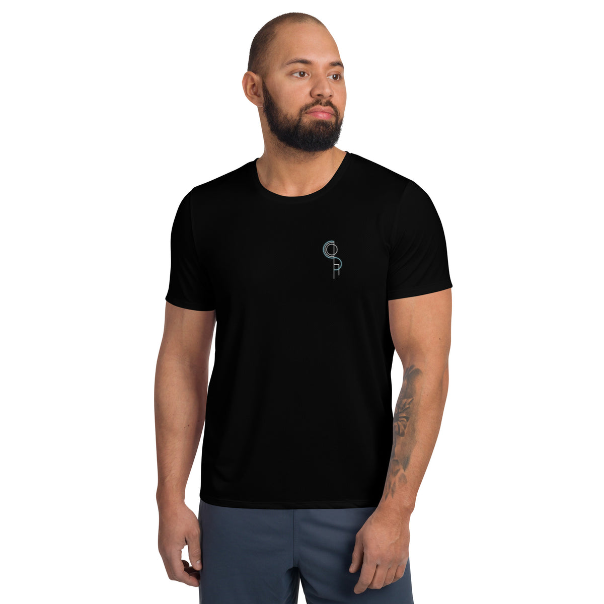DerSocha - Herren-Sport-T-Shirt mit Druck
