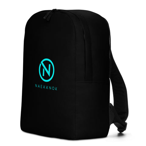 naekknok - Minimalistischer-Allover-Rucksack mit Druck
