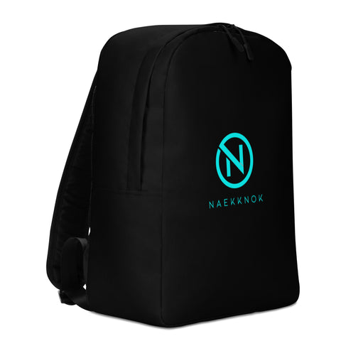 naekknok - Minimalistischer-Allover-Rucksack mit Druck